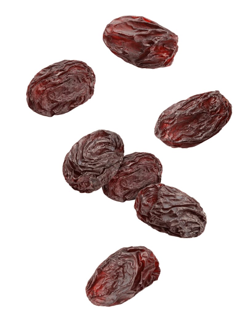 raisins close up